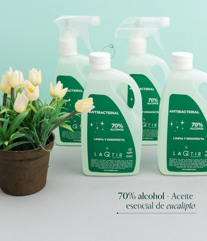 kit Punto Antibacterial Eucalipto x 4 - LaQtirshop